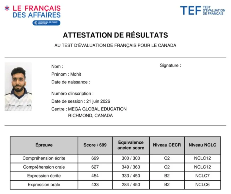 Test Result